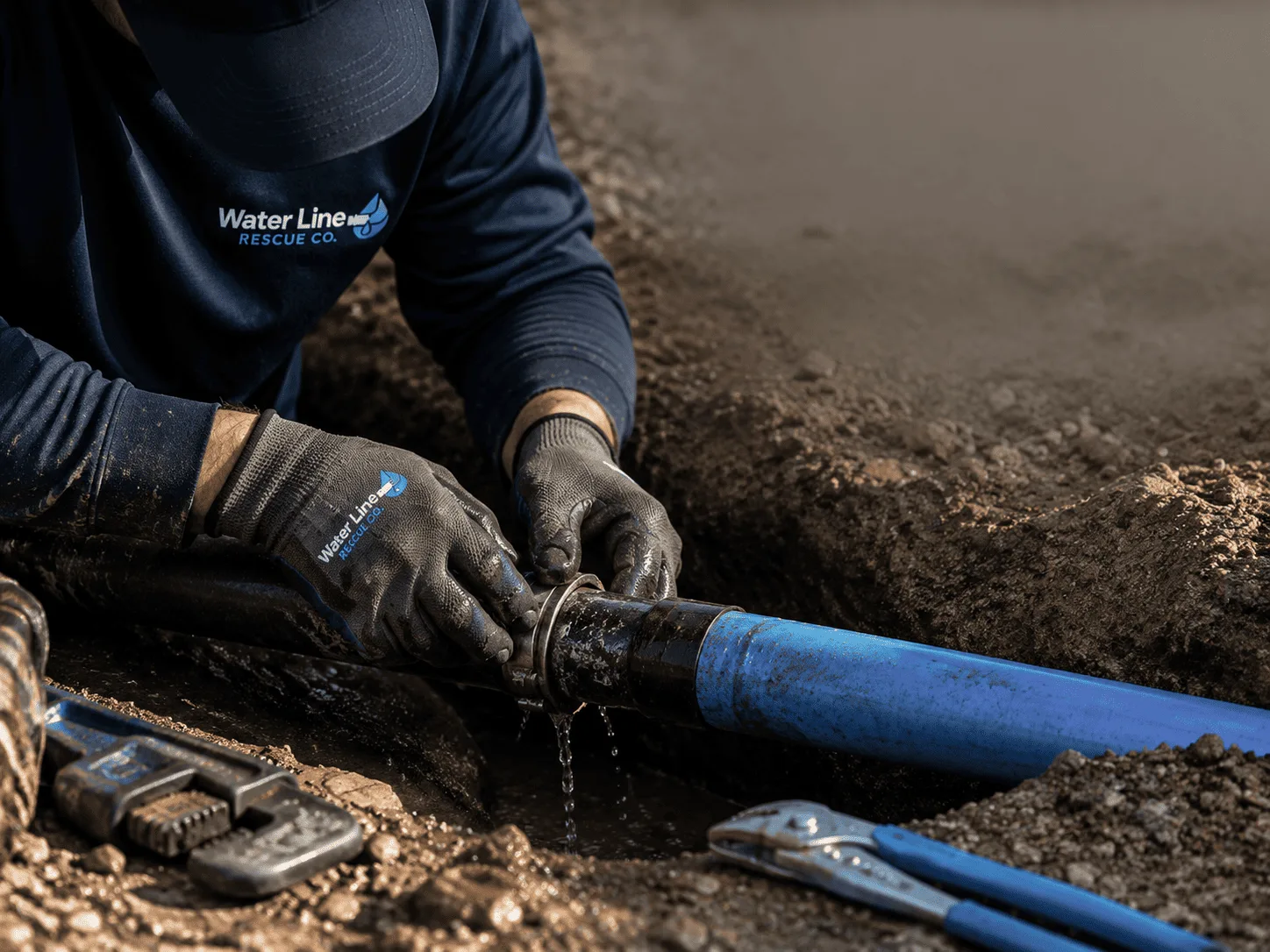 Why choose Water Line Repair in Whitesboro, OK